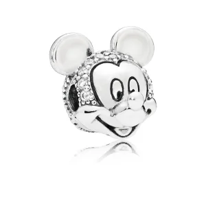 (obrázek pro) Klip PANDORA Disney, Portrét Mickey - 797495CZ