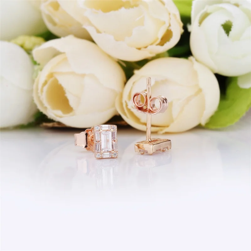 (obrázek pro) Náušnice PANDORA Svítící ledový Stud - 287567CZ - Zobrazit 3