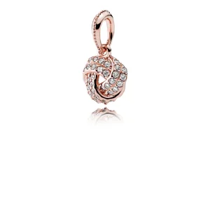 (obrázek pro) PANDORA Rose přívěsek Třpytivý uzlíček lásky - 380385CZ
