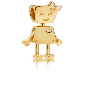 (obrázek pro) PANDORA Shine přívěsek Robotka Bella - 767141EN23