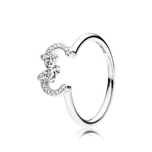 (obrázek pro) Prsten PANDORA Disney, Silueta Minnie - 197509CZ