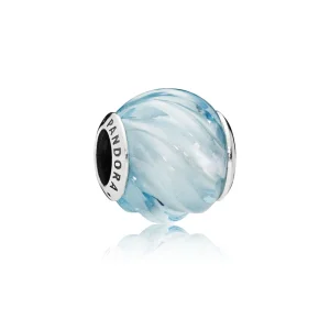 (obrázek pro) Přívěsek PANDORA Modré vlnky - 797098NAB