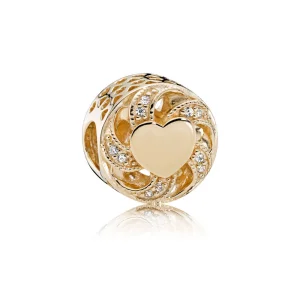 (obrázek pro) Přívěsek PANDORA Stuha srdce - 751004CZ