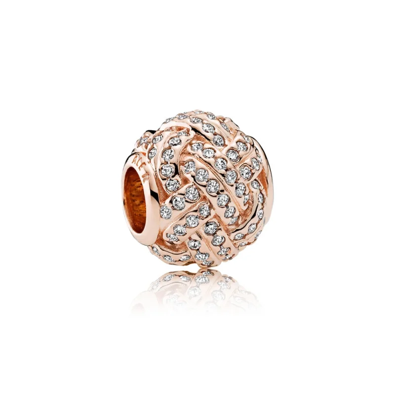 (obrázek pro) Přívěsek PANDORA Šumivá láska uzel - 781537CZ
