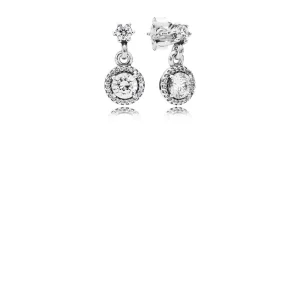 (obrázek pro) Visací náušnice PANDORA Klasická elegance - 290594CZ