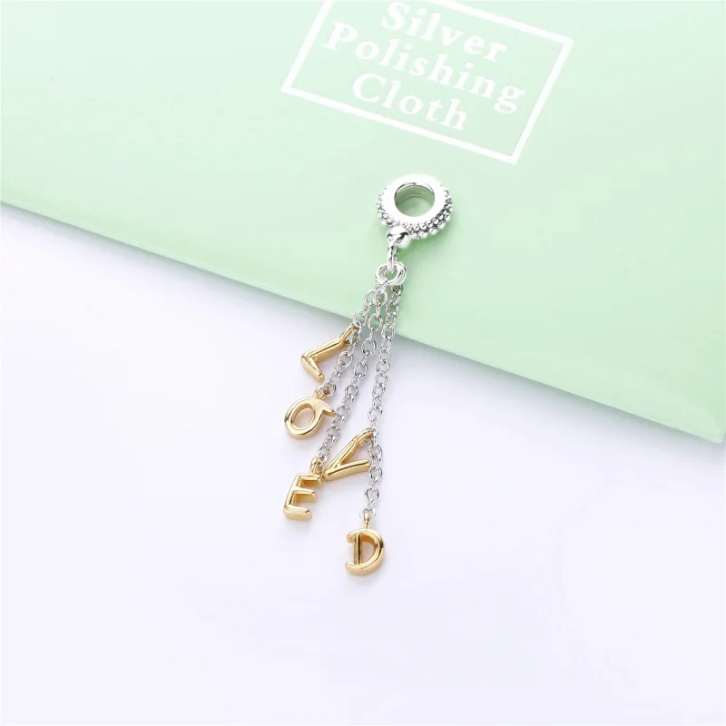 (obrázek pro) PANDORA Shine přívěsek LOVED - 767831 - Zobrazit 2