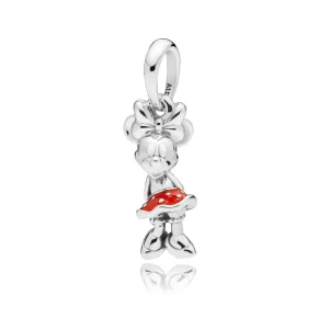 (obrázek pro) Přívěsek PANDORA na náhrdelník Disney, Minnie s puntíky - 397768EN09