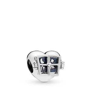 (obrázek pro) Přívěsek PANDORA Okno v srdci - 798006EN63