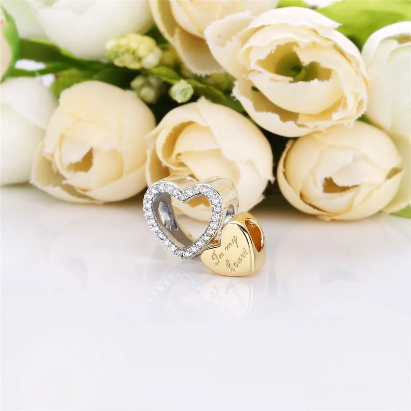 (obrázek pro) Přívěsek PANDORA V mém srdci - 767606CZ - Zobrazit 4