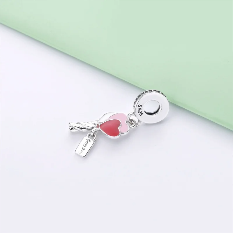 (obrázek pro) Visací přívěsek PANDORA Balónky srdce - 798076CZ - Zobrazit 3