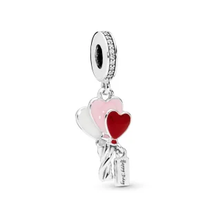 (obrázek pro) Visací přívěsek PANDORA Balónky srdce - 798076CZ