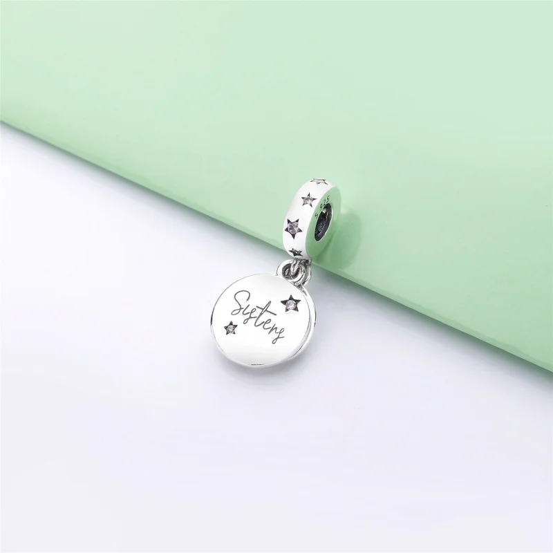 (obrázek pro) Visací přívěsek PANDORA Sestry navždy - 798012FPC - Zobrazit 2