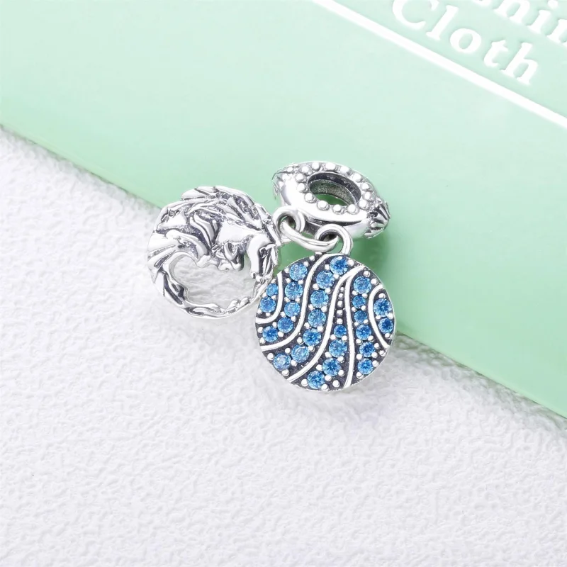 (obrázek pro) Visací přívěsek PANDORA Disney Elsa a Nokk z Ledového království - 798456C01 - Zobrazit 3