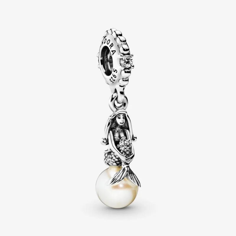 (obrázek pro) Visací přívěsek PANDORA Disney Svítivá Ariel - 798232CZ