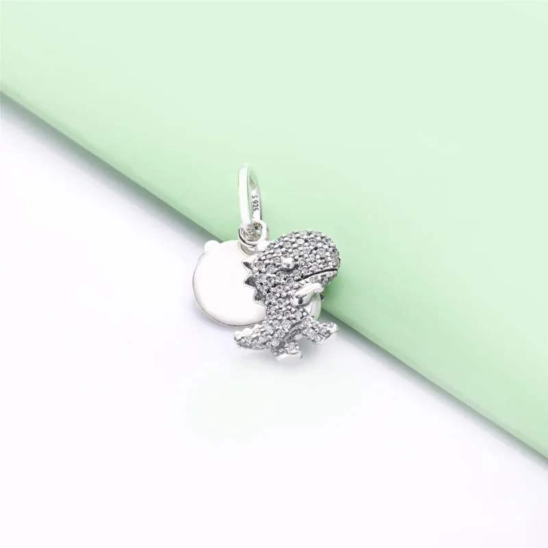 (obrázek pro) Visací přívěsek PANDORA Pavé dinosaur - 798186CZ - Zobrazit 3