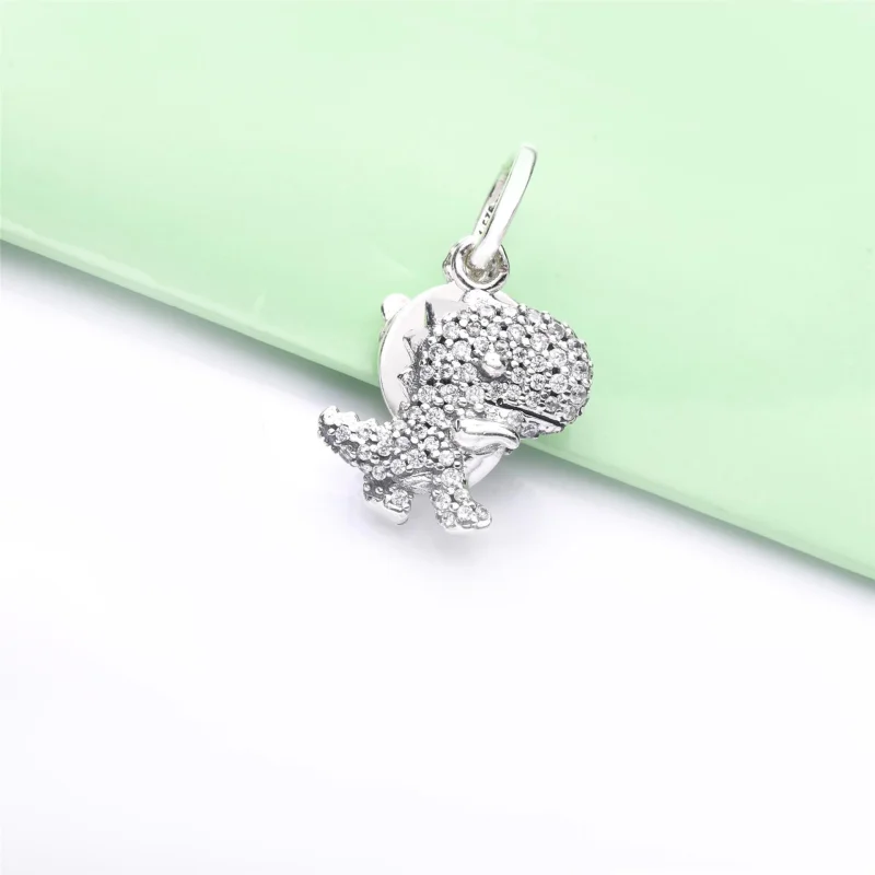 (obrázek pro) Visací přívěsek PANDORA Pavé dinosaur - 798186CZ - Zobrazit 4