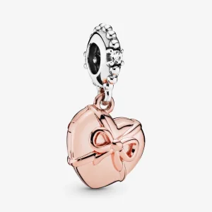 (obrázek pro) Visací přívěsek PANDORA Rose Srdce brazilcí 788025CZ
