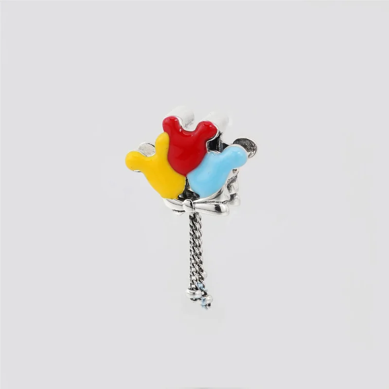 (obrázek pro) PANDORA Disney, Mickey Mouse Balónky Dangle Charm - P400923517119 - Zobrazit 2