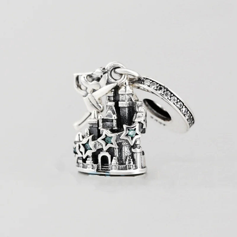 (obrázek pro) Pandora Disney Park Zvonilka a zámek Závěsný přívěšek - 798856C01 - Zobrazit 2