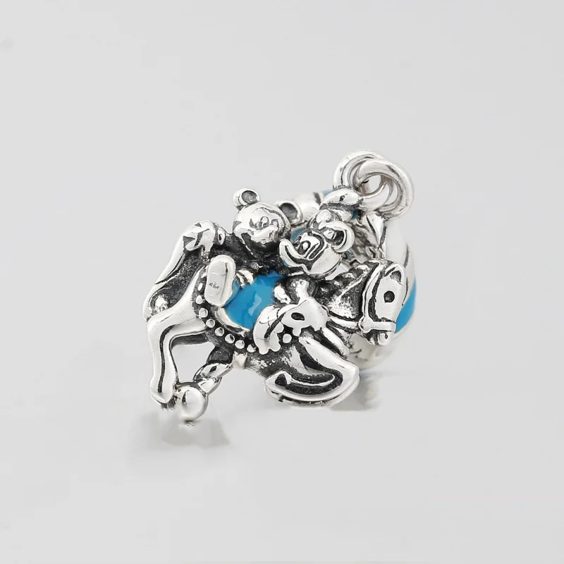(obrázek pro) Pandora Disney parky Mickey Minnie kolotoč visící přívěšek - 798900C01 - Zobrazit 3