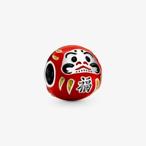 (obrázek pro) PANDORA Červený Daruma Panenka Přívěšek - 798920C01