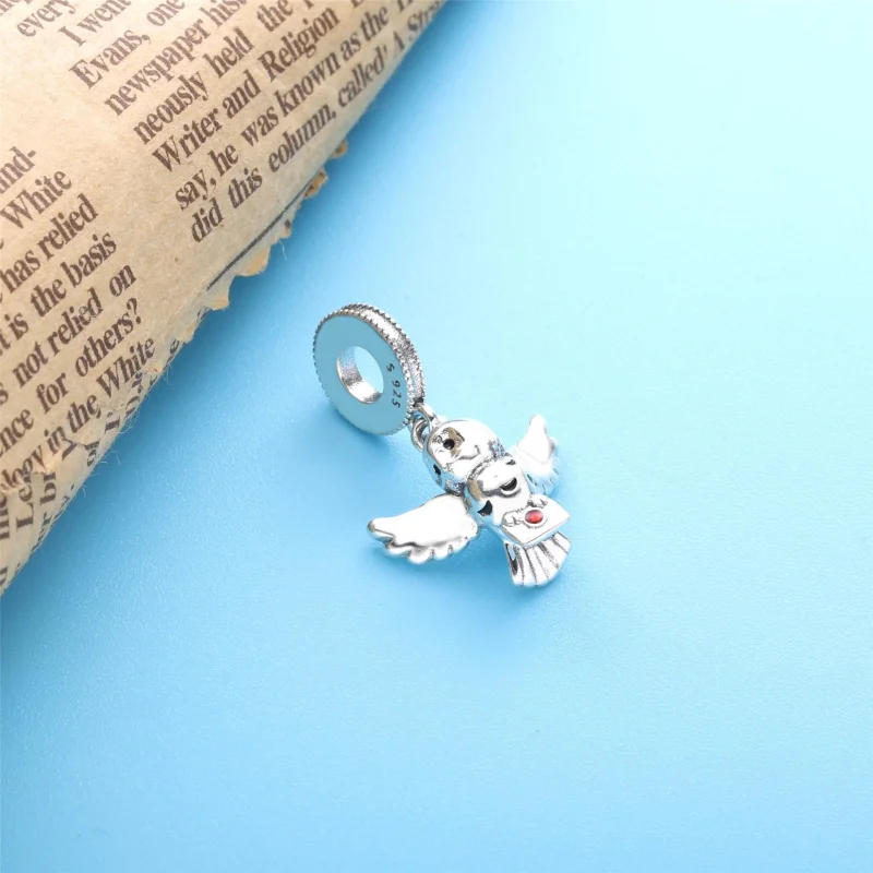 (obrázek pro) PANDORA Harry Potter, Hedwig Owl Dangle Charm - 799123C01 - Zobrazit 2