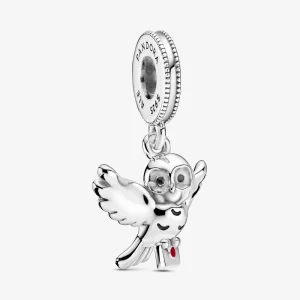 (obrázek pro) PANDORA Harry Potter, Hedwig Owl Dangle Charm - 799123C01