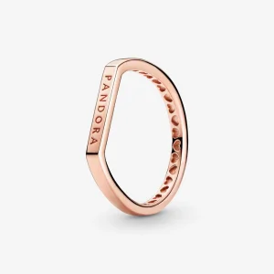 (obrázek pro) PANDORA Logo Bar Nástavný Prsten - 189048C00