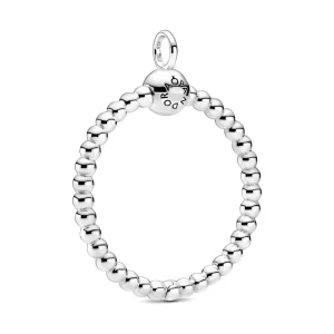 (obrázek pro) Pandora Moments Střední Korálkový O Přívěsek - 399106C00