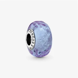 (obrázek pro) PANDORA Přívěsek Vlnité levandulové Murano sklo 798875C00