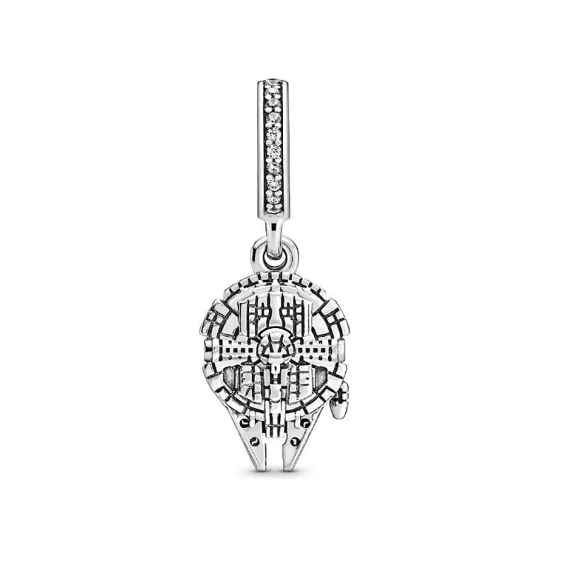 (obrázek pro) PANDORA Stříbrný Visací přívěsek Disney Parky Star Wars Tisíciletí Falcon P40092 - Zobrazit 3
