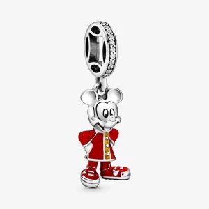 (obrázek pro) PANDORA Visací přívěsek Disney Mickey Mouse 798635C01
