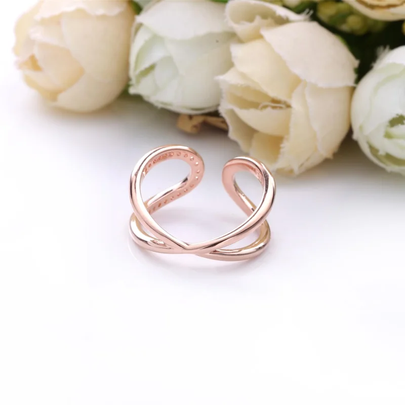 (obrázek pro) PANDORA Wrapped Open Infinity Prsten - 188882C01 - Zobrazit 3