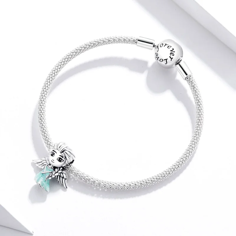 (obrázek pro) Pandora styl Sněhová víla amulet - SCC1652 - Zobrazit 3