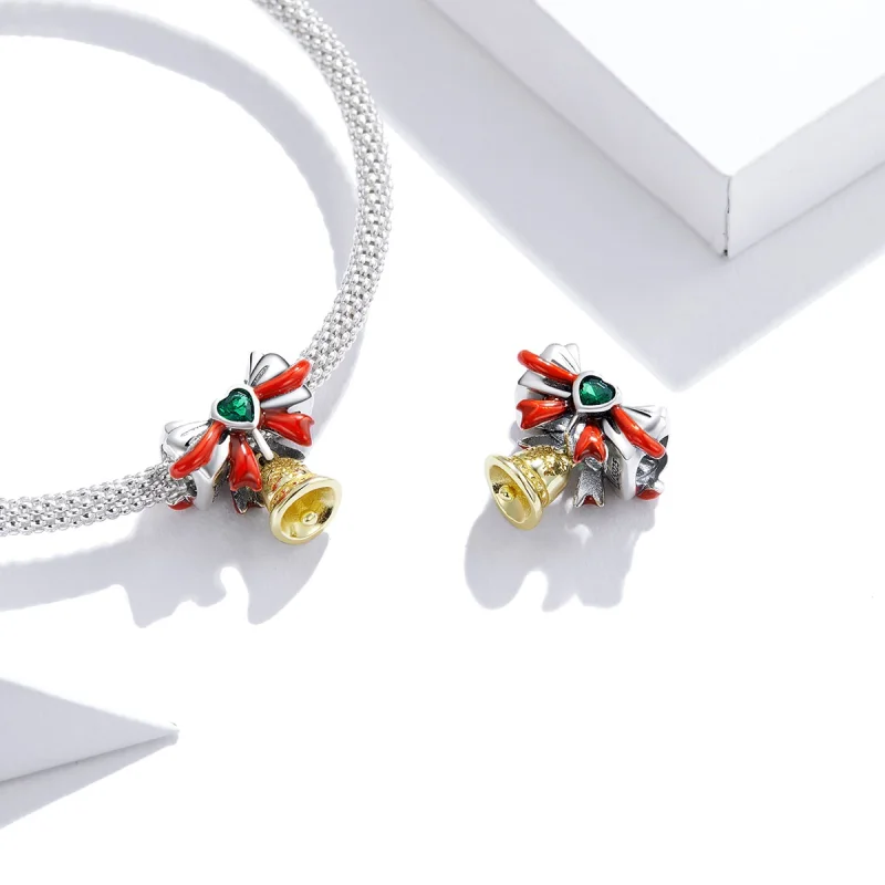 (obrázek pro) Pandora styl Zvonkohra zvonek Charm - SCC1668 - Zobrazit 4