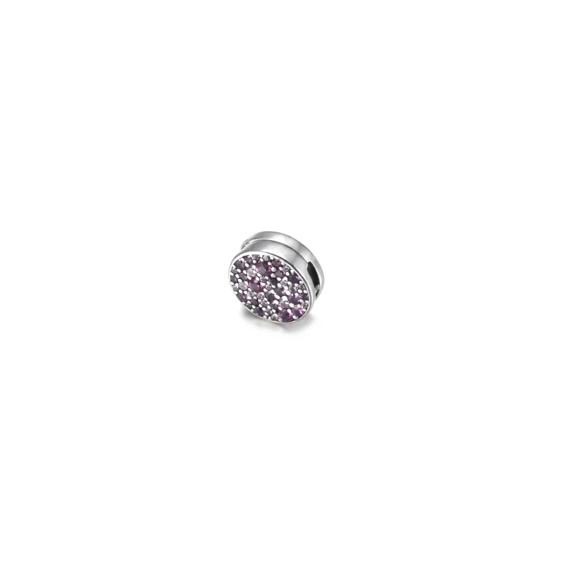 (obrázek pro) PANDORA Klipový přívěsek Růžové pavé - 799362C01 - Zobrazit 2