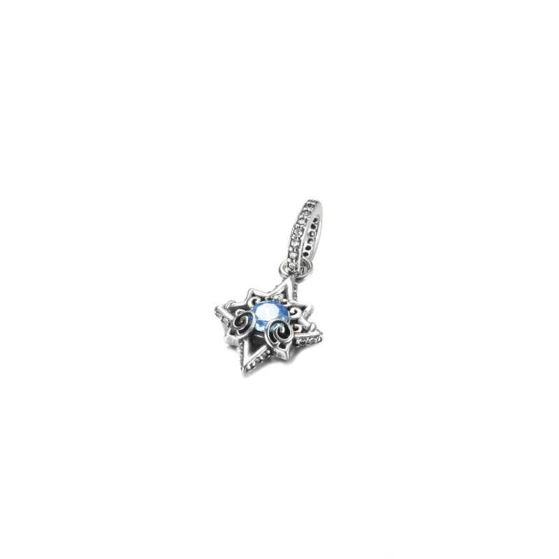 (obrázek pro) PANDORA Náhrdelníkový přívěsek Disney Popelčina modrá hvězda - 399560C01 - Zobrazit 2