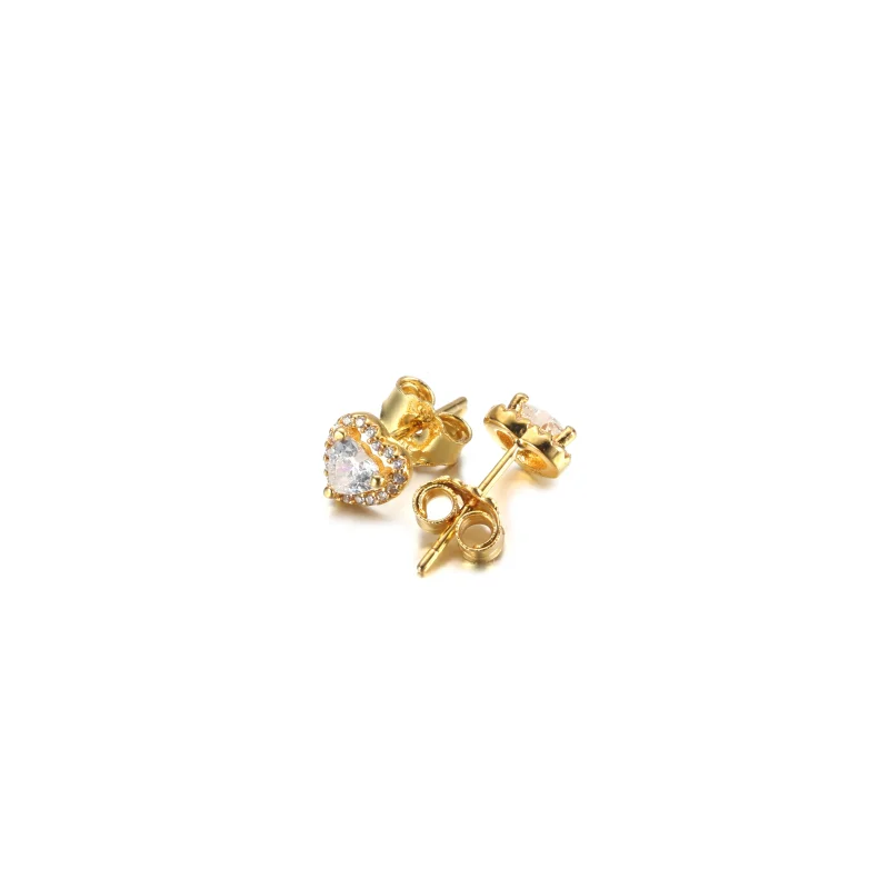 (obrázek pro) PANDORA Peckové náušnice Vyvýšené srdce - 259137C01 - Zobrazit 3