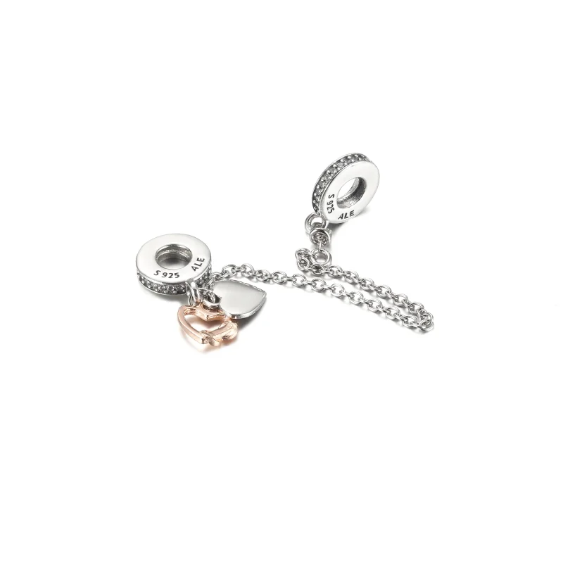 (obrázek pro) PANDORA Přívěsek Bezpečnostní Rodinné srdce - 789541C01 - Zobrazit 4