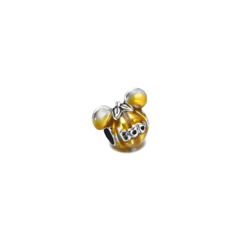 (obrázek pro) PANDORA Přívěsek Disney Mickey Mouse ve tvaru dýně - 799599C01 - Zobrazit 3