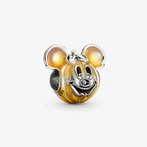 (obrázek pro) PANDORA Přívěsek Disney Mickey Mouse ve tvaru dýně - 799599C01