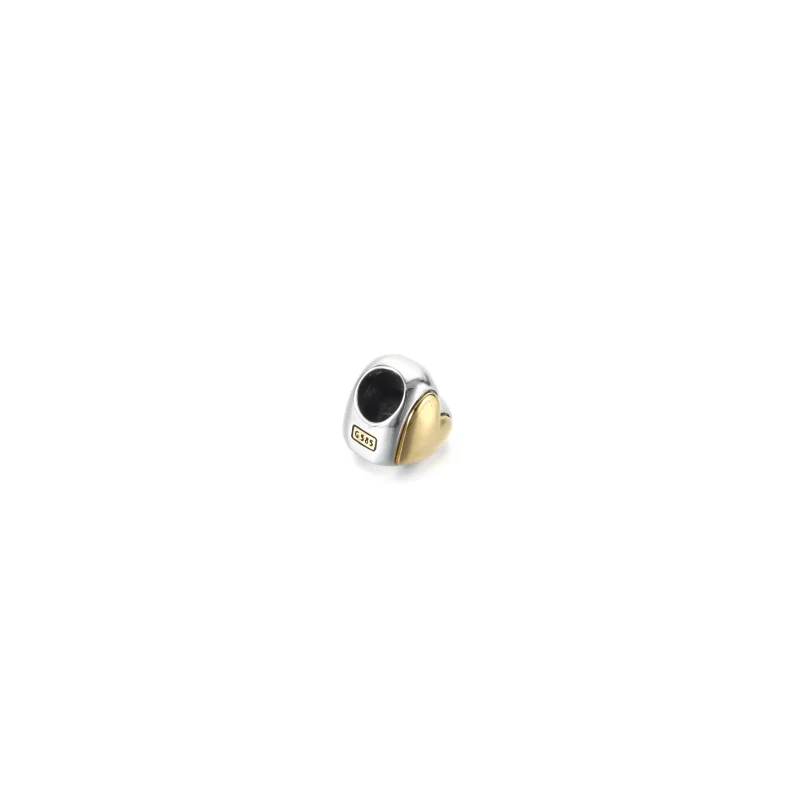 (obrázek pro) PANDORA Přívěsek Klenuté zlaté srdce - 799415C00 - Zobrazit 4