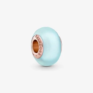 (obrázek pro) PANDORA Přívěsek Matné modré Murano sklo - 789420C00