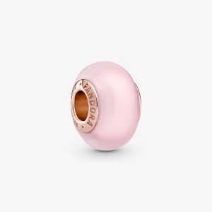 (obrázek pro) PANDORA Přívěsek Matné růžové Murano sklo - 789421C00