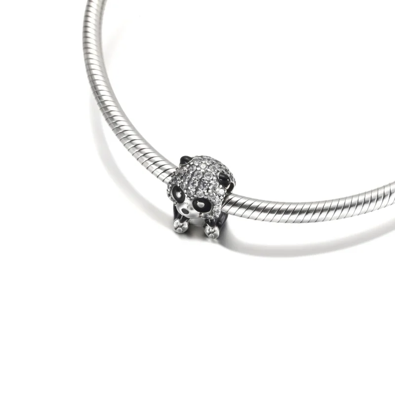 (obrázek pro) PANDORA Přívěsek Třpytivá roztomilá panda - 790771C01 - Zobrazit 5