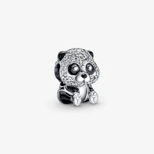 (obrázek pro) PANDORA Přívěsek Třpytivá roztomilá panda - 790771C01