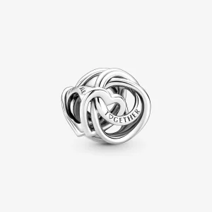 (obrázek pro) PANDORA Přívěsek Vždy rodina v kroužcích - 791507C00