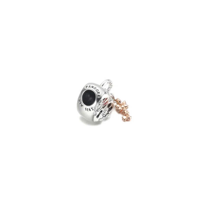 (obrázek pro) PANDORA Přívěsek Visací zámek Disney Mickey Mouse & Minnie Mouse - 780109C01 - Zobrazit 4