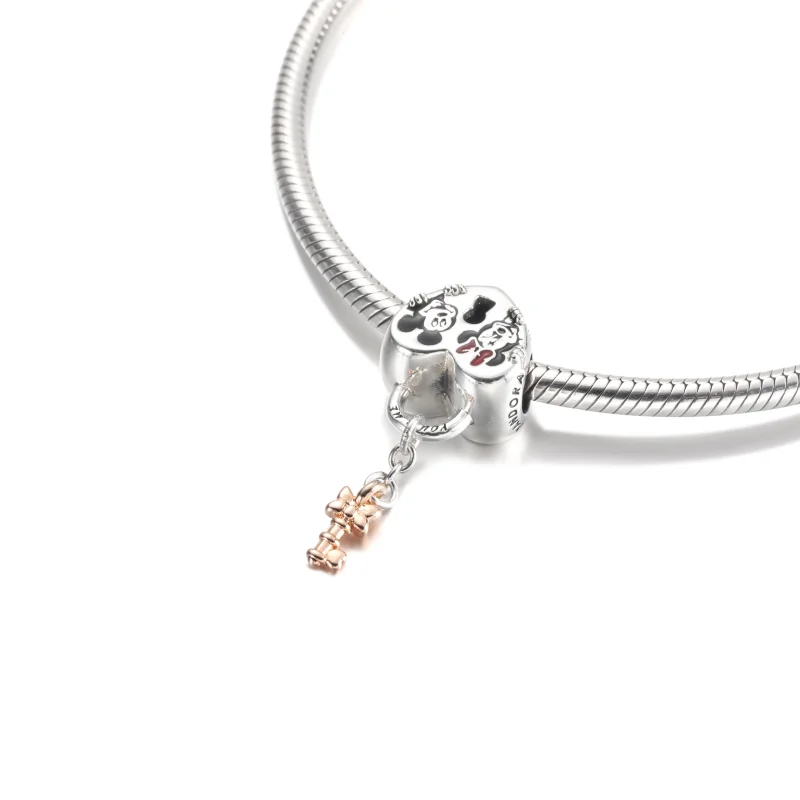 (obrázek pro) PANDORA Přívěsek Visací zámek Disney Mickey Mouse & Minnie Mouse - 780109C01 - Zobrazit 5