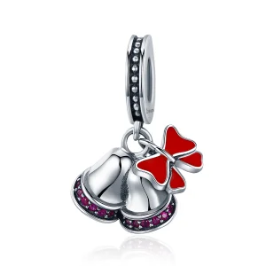 (obrázek pro) Pandora stylu stříbrný přívěsek Lovely bell - SCC233